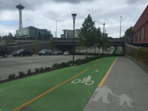 Seattle Center Cycletrack